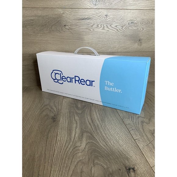 CLEAR REAR - the Buttler Bidet Toilet Seat Attachment, Self Cleaning Nozzle - Picture 1 of 7